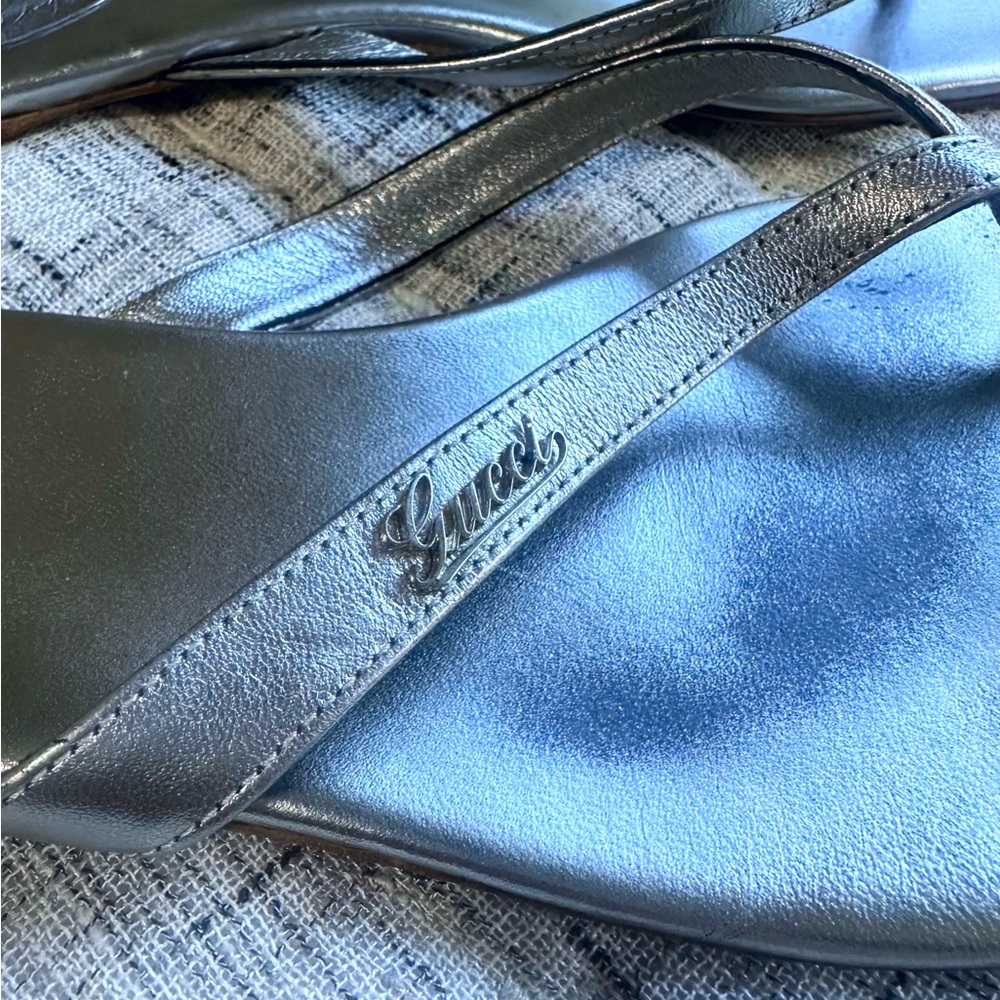 Gucci Metallic Silver Women's Bag
